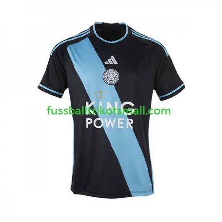 Fußballtrikots Leicester City 2023-2024 Kurzarm Auswärts-trikot kaufen
